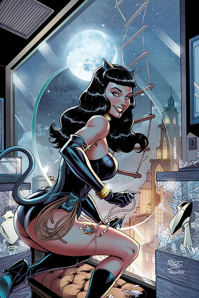 BETTIE PAGE UNBOUND #5 - 1:15 JOHN ROYLE CATWOMAN VIRGIN VARIANT