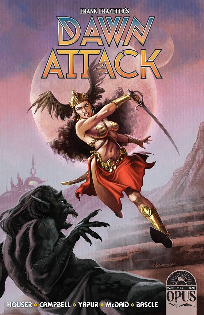 FRANK FRAZETTAS DAWN ATTACK #5 PRE-ORDER