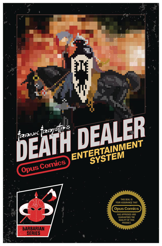 FRANK FRAZETTA DEATH DEALER #14 - 1:5 NINTENDO NES HOMAGE VARIANT