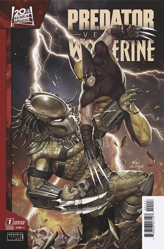 PREDATOR VS WOLVERINE #1 - 1:50 INHYUK LEE VARIANT