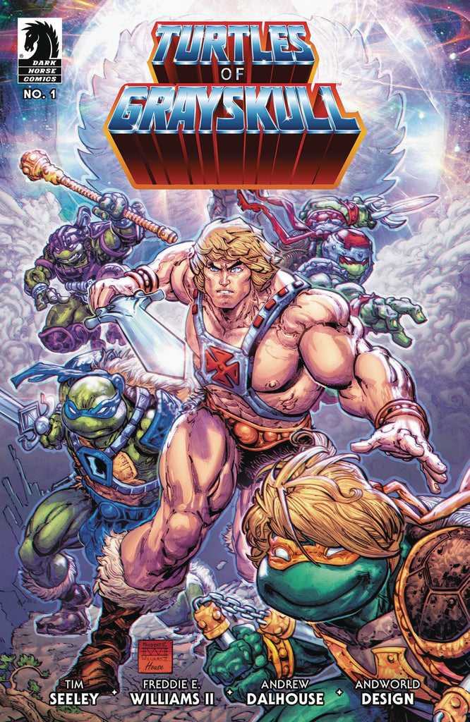 MASTERS OF UNIVERSE TMNT TURTLES OF GRAYSKULL #1 CVR A