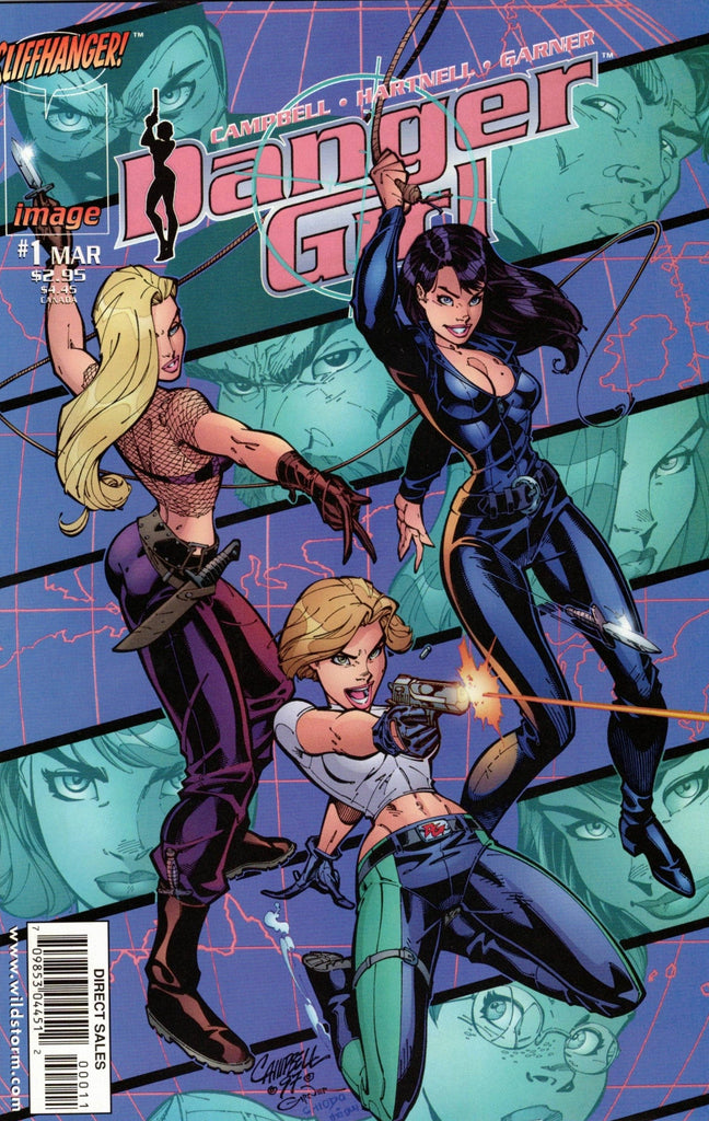 DANGER GIRL #1 J SCOTT CAMPBELL