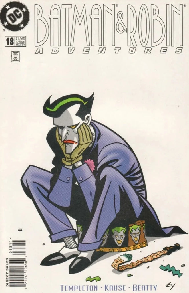 BATMAN & ROBIN ADVENTURES #18 JOKER COVER