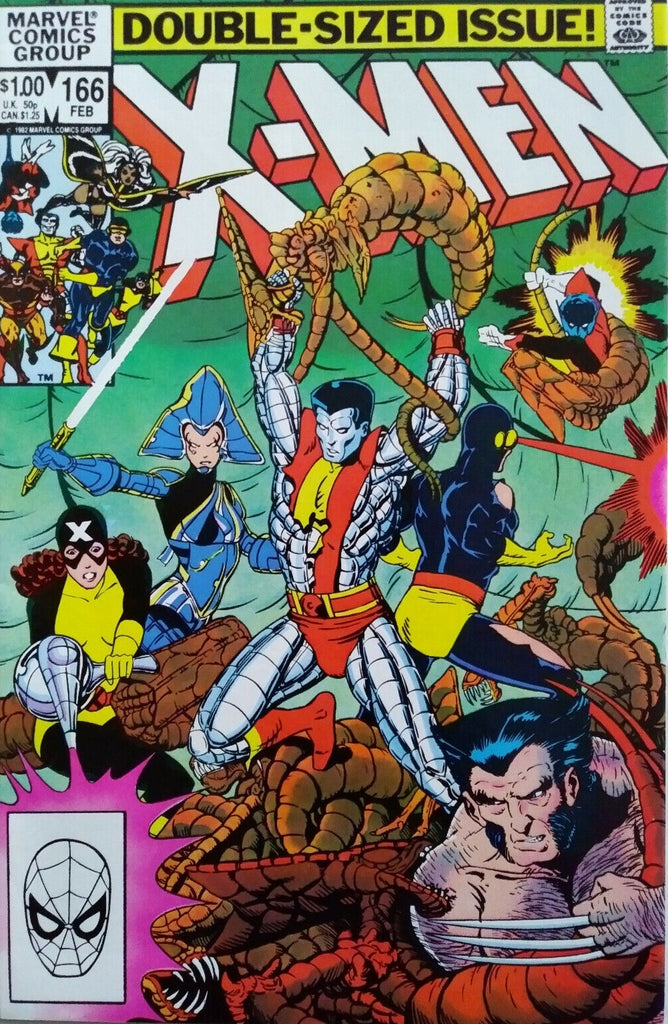 UNCANNY X-MEN #166 ๐ 1ST LOCKHEED