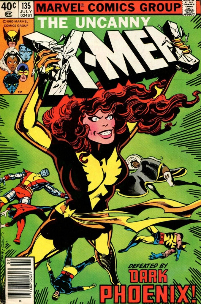 UNCANNY X-MEN #135 NEWSTAND VARIANT - MID GRADE ๐ DARK PHOENIX 1ST SENATOR KELLY