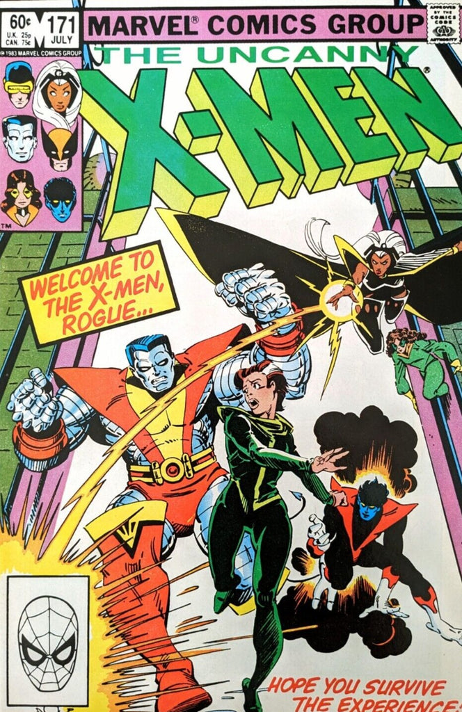 UNCANNY X-MEN #171 - MID GRADE ๐ ROGUE JOINS X-MEN