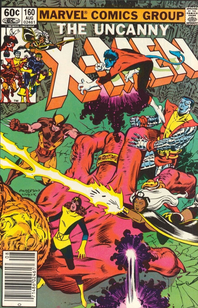 UNCANNY X-MEN #160 NEWSTAND VARIANT ๐