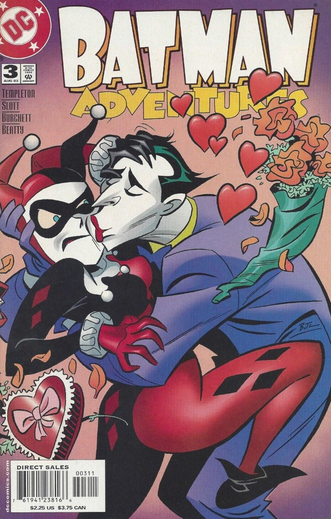 BATMAN ADVENTURES #3 JOKER HARLEY QUINN BRUCE TIMM COVER