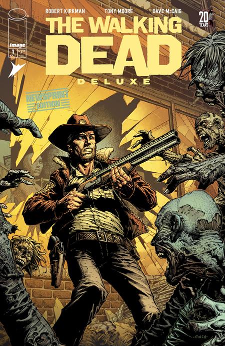 WALKING DEAD DELUXE #1 NEWSPRINT EDITION PRE-ORDER