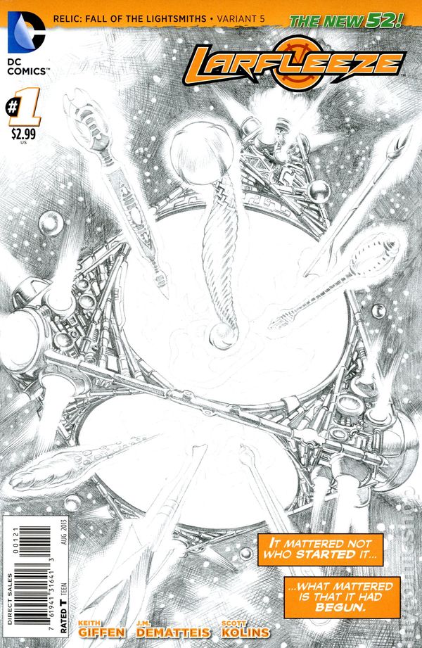 LARFLEEZE #1 - 1:25 SKETCH VARIANT