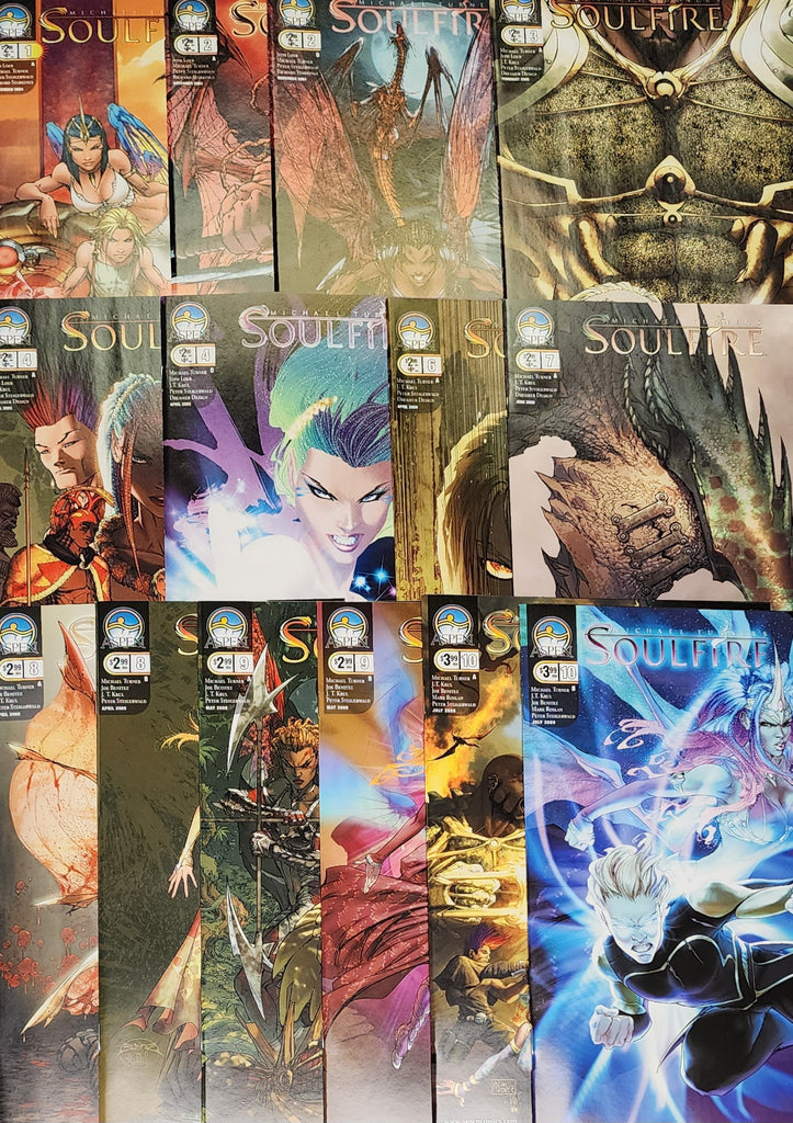 SOULFIRE 14 BOOK LOT