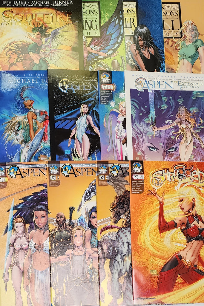 ASPEN COMICS 12 BOOK LOT