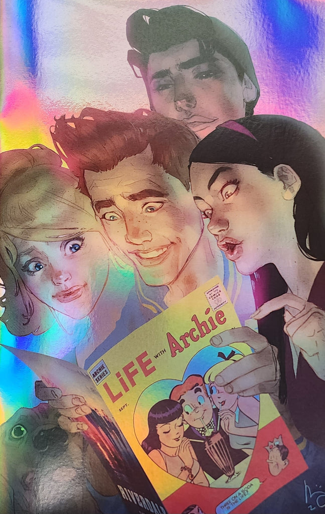 ARCHIE MEETS RIVERDALE BEN CALDWELL VIRGIN FOIL VARIANT - ONLY 25 PRINTED