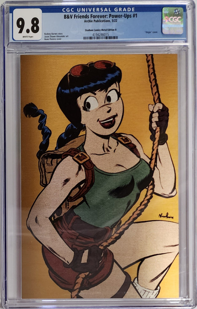 VERONICA POWER UPS POP ART METAL VARIANT CGC 9.8 - ONLY 50 PRINTED