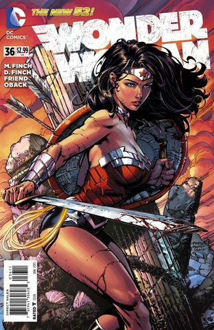 WONDER WOMAN #36 - DAVID FINCH COVER