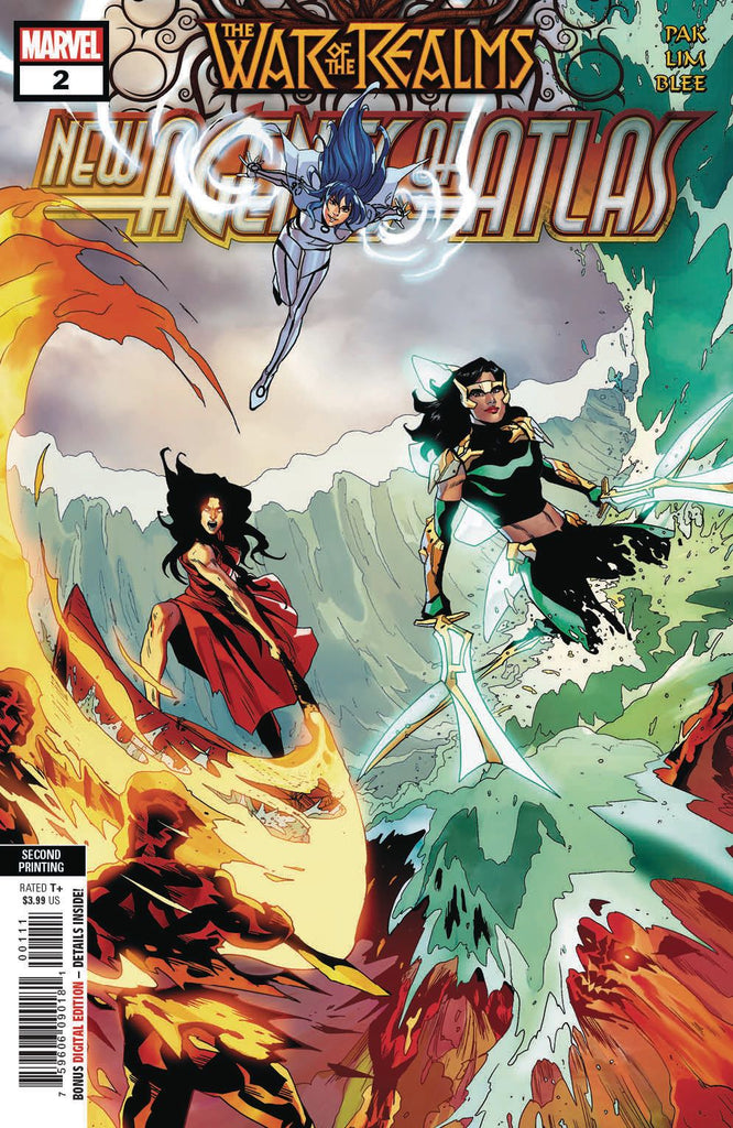 WAR OF THE REALMS: NEW AGENTS OF ATLAS #2 2nd PRINT VARIANT 1st SWORD MASTER