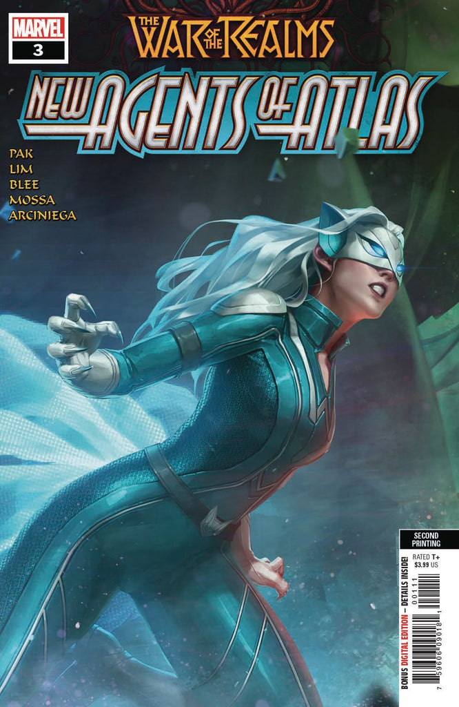 WAR OF THE REALMS: NEW AGENTS OF ATLAS #3 2nd PRINT VARIANT