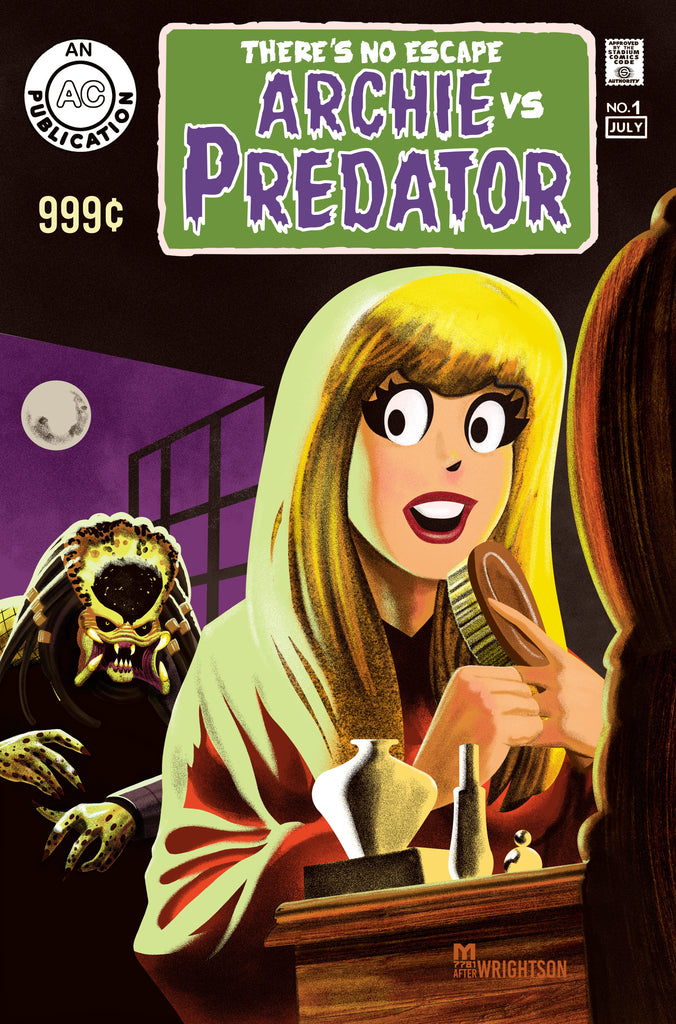 ARCHIE VS PREDATOR 2 #1 SWAMP THING HOMAGE VARIANT COVER