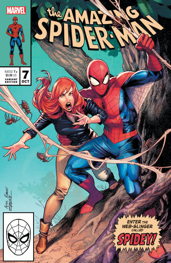 AMAZING SPIDER-MAN #7 - UNCANNY X-MEN 266 HOMAGE VARIANT COVER A