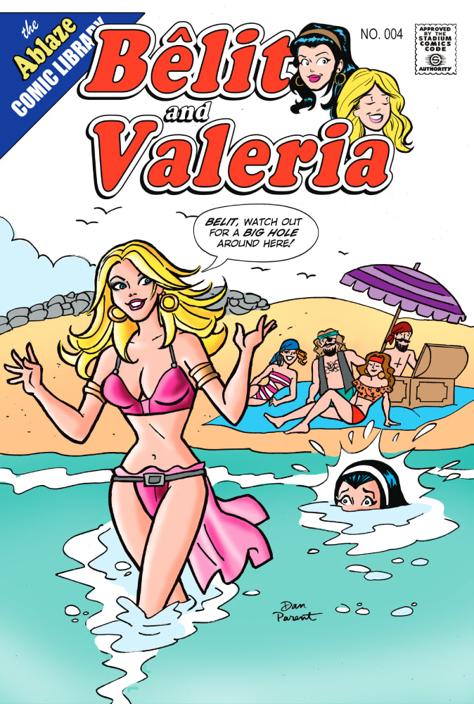 BELIT & VALERIA #4  DAN PARENT ARCHIE HOMAGE VARIANT