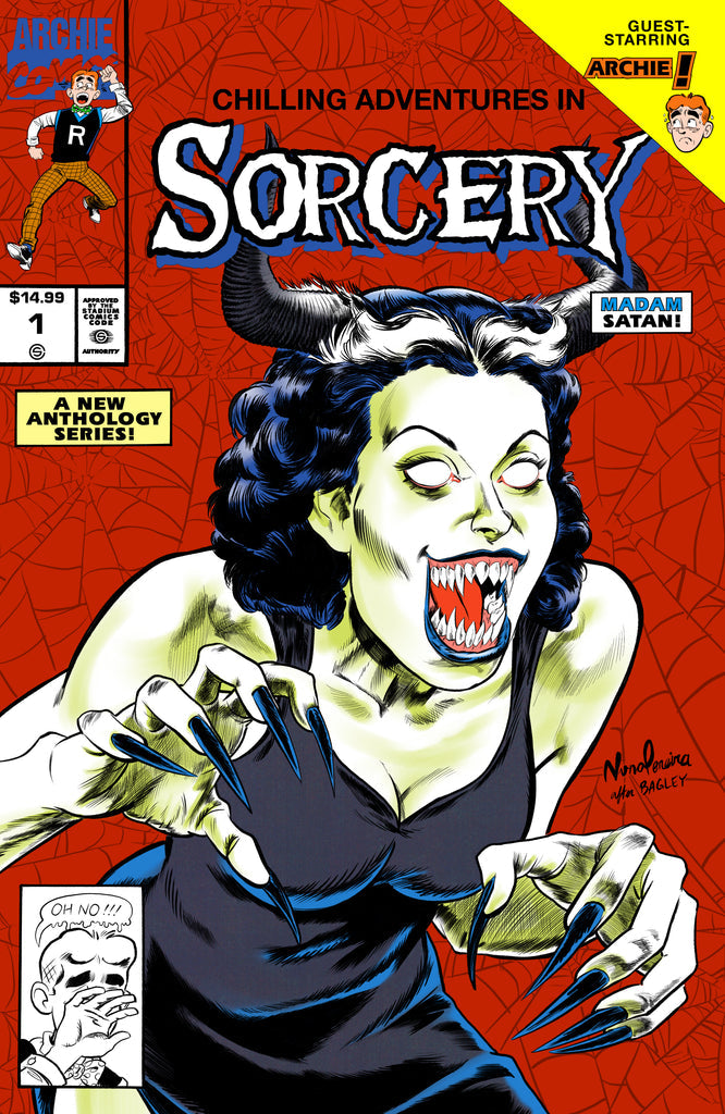 CHILLING ADVENTURES IN SORCERY #1 VENOM HOMAGE VARIANT