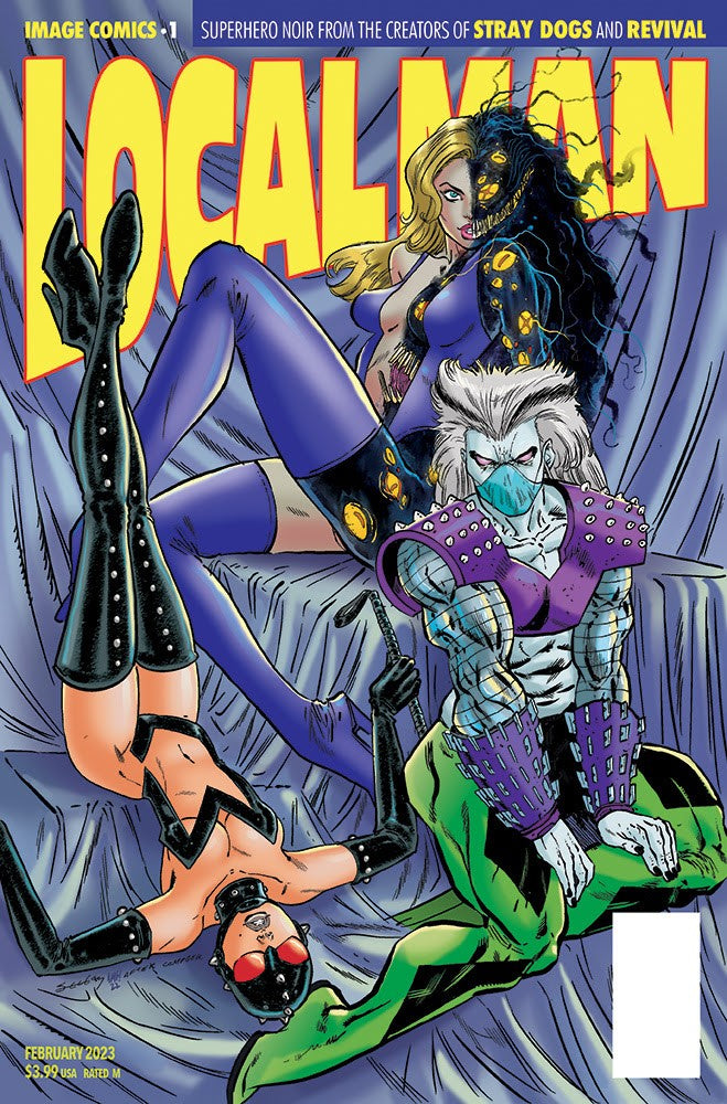 LOCAL MAN #1 - WIZARD MAGAZINE HOMAGE VARIANT
