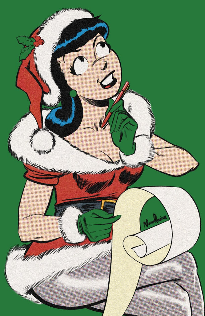 ARCHIE POP ART VARIANT COVER - VERONICA AT CHRISTMAS