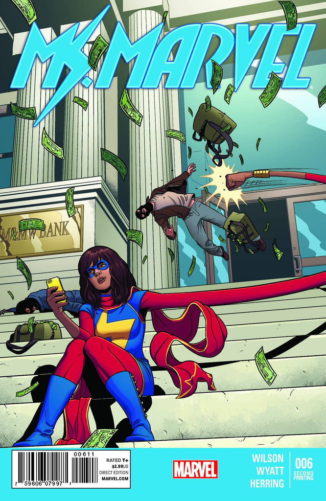 MS MARVEL #6 2ND PRINT VARIANT FIRST APPEARANCE OF THE INVENTOR