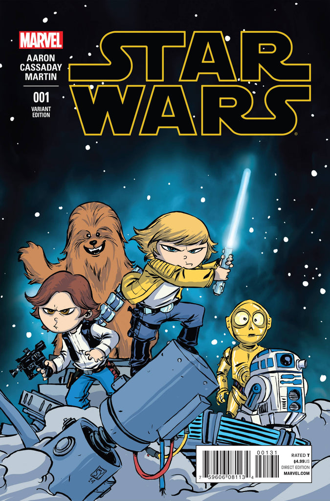 STAR WARS #1 SKOTTIE YOUNG VARIANT