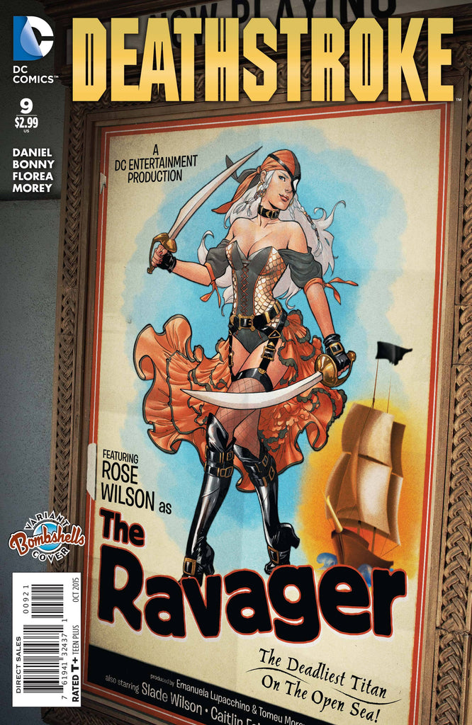DC BOMBSHELLS VARIANT DEATHSTROKE #9