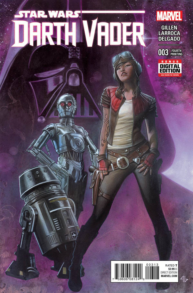 STAR WARS DARTH VADER #3 4TH PRINT VARIANT MID GRADE