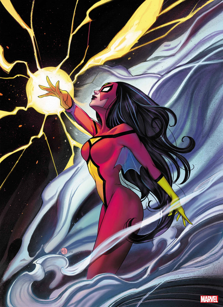 SPIDER-WOMAN #5 1:100 PEACH MOMOKO VIRGIN VARIANT MID GRADE