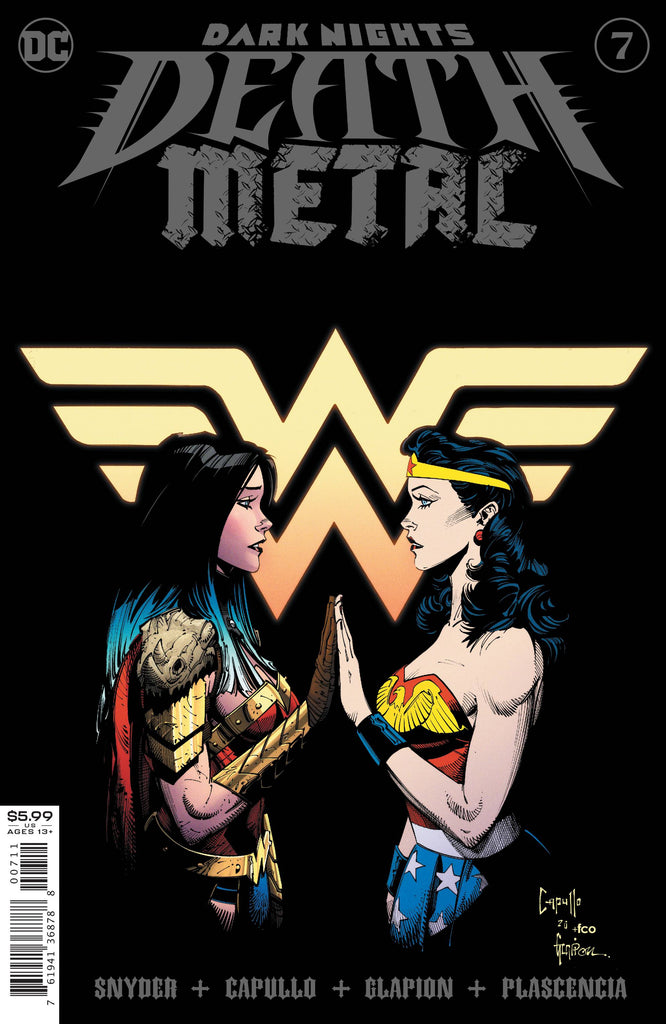 DARK NIGHTS DEATH METAL #7 - 1ST CAMEO WONDER GIRL YARA FLOR