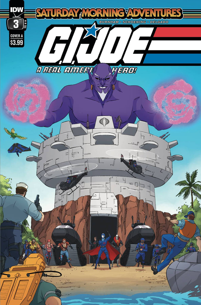 GI JOE SATURDAY MORNING ADVENTURES #3 PRE-ORDER