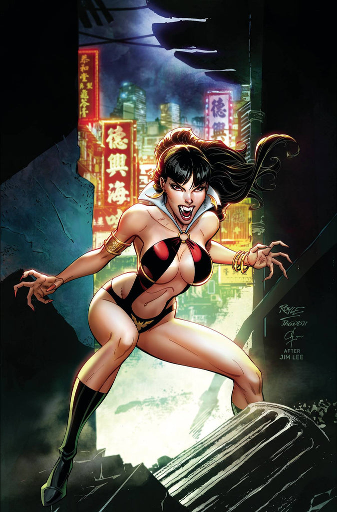 VAMPIRELLA STRIKES #1 - 1:11 JOHN ROYLE JIM LEE VIRGIN HOMAGE VARIANT