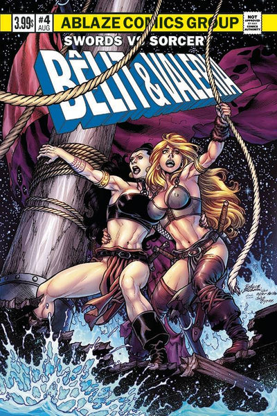BELIT & VALERIA #4  DAN PARENT ARCHIE HOMAGE VARIANT