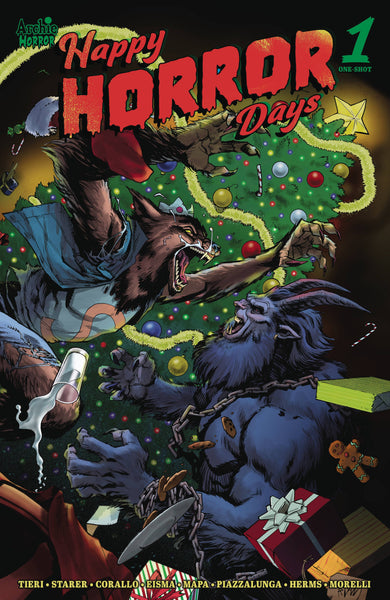 HAPPY HORRORDAYS #1 ELF POSTER HOMAGE VARIANT