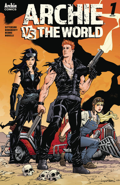 ARCHIE VS THE WORLD #1 FOIL ENHANCED HOMAGE VARIANT