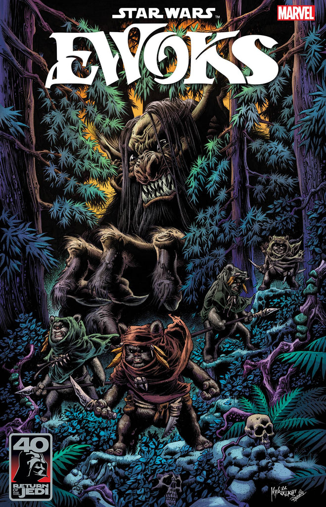 STAR WARS EWOKS #1 - 1:25 KYLE HOTZ VARIANT