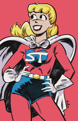 ARCHIE POP ART VARIANT COVER - BETTY AS SUPERTEEN