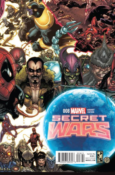 SECRET WARS #1 to #9 Complete Set - CONNECTING Variant Covers