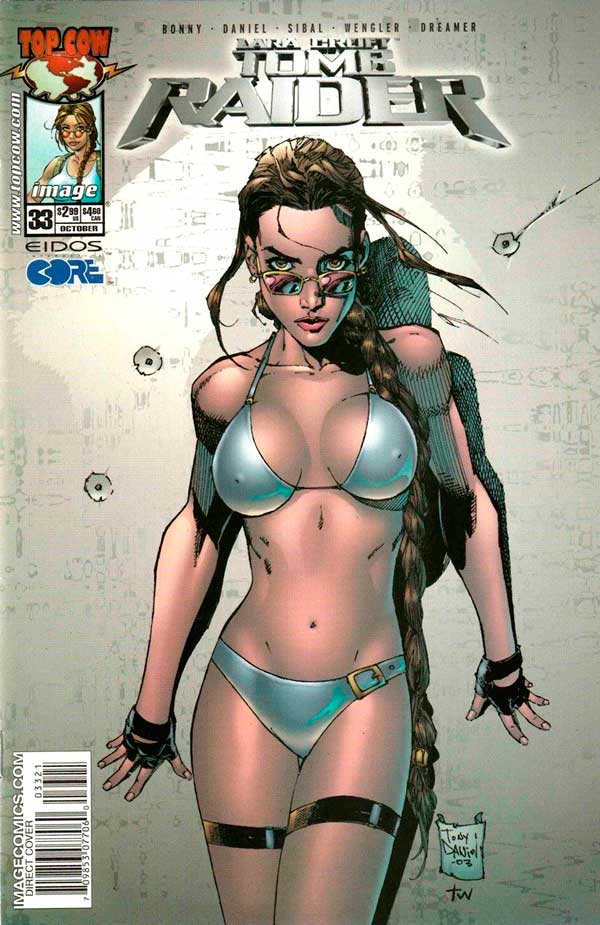 TOMB RAIDER #33 TONY DANIEL COVER