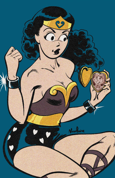 ARCHIE POP ART VARIANT COVER - VERONICA AS WONDER WOMAN