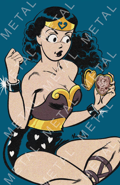 ARCHIE POP ART VARIANT COVER - VERONICA AS WONDER WOMAN