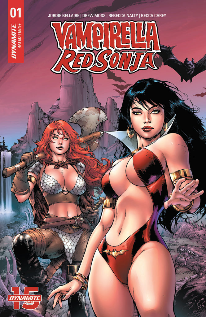 VAMPIRELLA RED SONJA #1 ED BENES EXCLUSIVE VARIANT