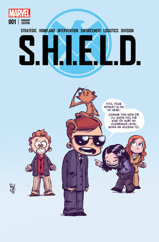 S.H.I.E.L.D. #1 SKOTTIE YOUNG VARIANT