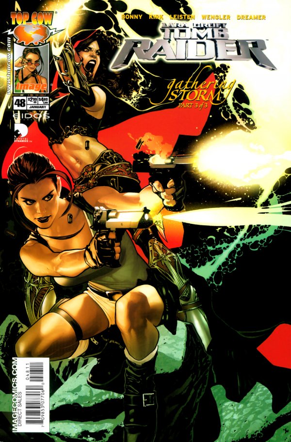 TOMB RAIDER #48 ADAM HUGHES COVER