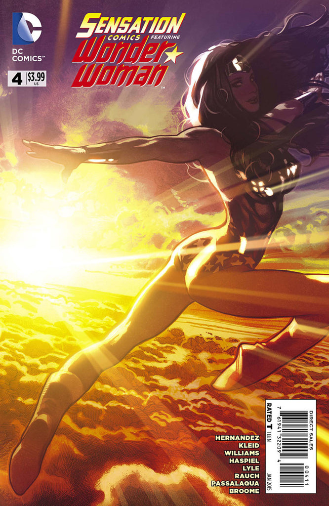 SENSATION COMICS FEATURING WONDER WOMAN #4 ADAM HUGHES COVER