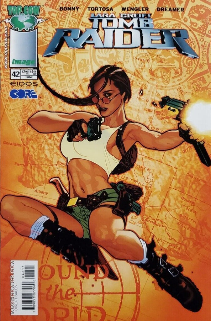 TOMB RAIDER #42 ADAM HUGHES COVER