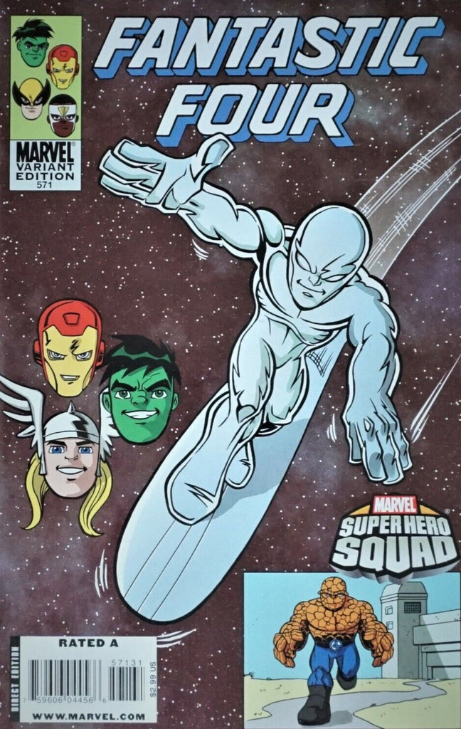 FANTASTIC FOUR #571 - 1:10 SUPER HERO SQUAD VARIANT